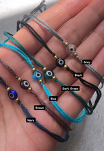Load image into Gallery viewer, Multi Coloured Evil Eye Rakhi / Rakhri