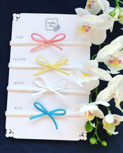 Load image into Gallery viewer, Mini Faux Suede Bow