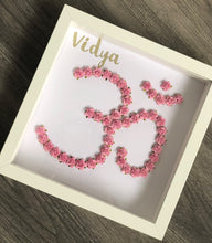 Load image into Gallery viewer, Personalised Om Floral Frame