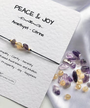 Load image into Gallery viewer, Peace & Joy Bracelet