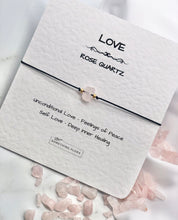 Load image into Gallery viewer, Love Rose Quartz Bracelet