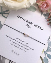 Load image into Gallery viewer, Know Your Worth - Gemstone