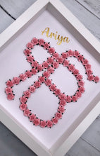 Load image into Gallery viewer, Personalised Ik Onkar Floral Frame