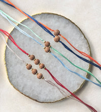 Load image into Gallery viewer, Rudraksha Rakhi / Rakhri