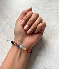 Load image into Gallery viewer, New Chakra Gemstone Bracelet