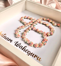 Load image into Gallery viewer, Satnam Waheguru Ik Onkar Floral Frame