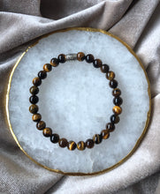 Load image into Gallery viewer, Tigers Eye Men's Bracelet
