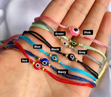 Load image into Gallery viewer, Multi Coloured Evil Eye Rakhi / Rakhri