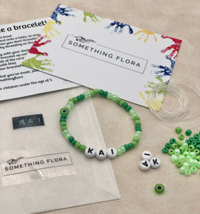 Green - DIY Personalised Bracelet Kit