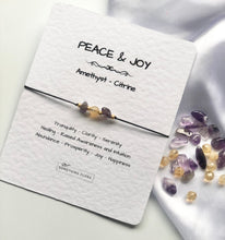 Load image into Gallery viewer, Peace & Joy Bracelet