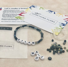 Load image into Gallery viewer, Black 2 Tone - DIY Personalised Bracelet Kit
