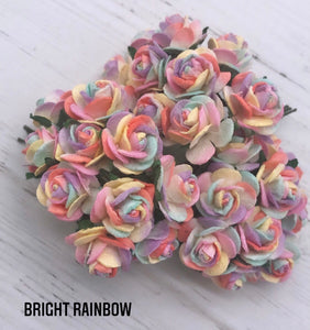 Ik Onkar Floral Rainbow (Bright & Pastel) Frame