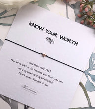 Load image into Gallery viewer, Know Your Worth - Heart / Star