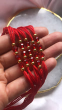 Load image into Gallery viewer, Wedding Ganneh - Ganna / Mauli Red Thread