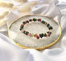 Load image into Gallery viewer, Multi-Coloured Tourmaline Bracelet
