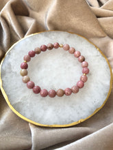 Load image into Gallery viewer, Pink Rhodonite Bracelet