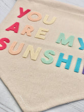 Load image into Gallery viewer, You Are My Sunshine Wall Banner