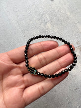 Load image into Gallery viewer, Hamsa Black Tourmaline Bracelet