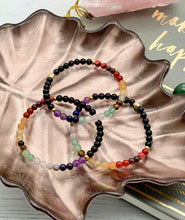 Load image into Gallery viewer, Chakra Gemstone Bracelet