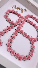Load image into Gallery viewer, Personalised Ik Onkar Floral Frame