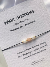 Load image into Gallery viewer, Inner Goddess - Moonstone &amp; Sunstone Bracelet
