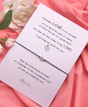 Load image into Gallery viewer, Bride To Be - Rose Quartz Gemstone