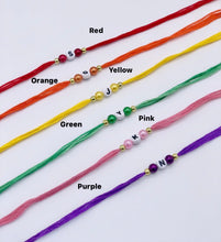 Load image into Gallery viewer, Sisters Note of Love Personalised Initial Rakhi / Rakhri