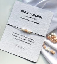 Load image into Gallery viewer, Inner Goddess - Moonstone & Sunstone Bracelet