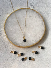 Load image into Gallery viewer, Black Onyx Crystal Necklace