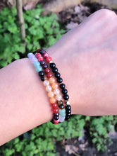 Load image into Gallery viewer, Chakra Gemstone Bracelet