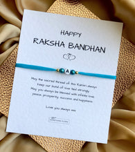 Load image into Gallery viewer, Note of Love Personalised Initial Rakhi / Rakhri