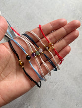 Load image into Gallery viewer, Round Crystal - Gemstone Rakhri / Rakhi

