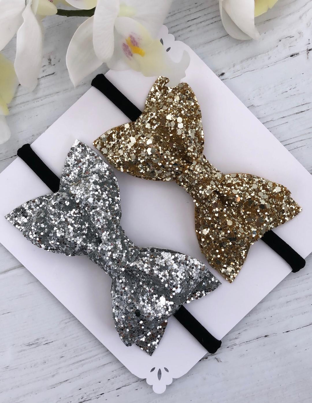 Glitter Luna Bows