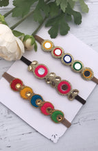 Load image into Gallery viewer, Multi-Colour Mini Indian Headband
