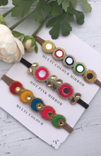 Load image into Gallery viewer, Multi-Colour Mini Indian Headband

