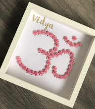 Load image into Gallery viewer, Personalised Om Floral Frame
