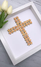 Load image into Gallery viewer, Cross Floral Frame
