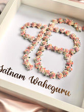 Load image into Gallery viewer, Satnam Waheguru Ik Onkar Floral Frame
