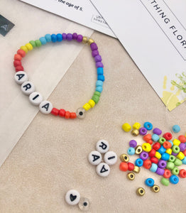Rainbow - DIY Personalised Bracelet Kit