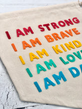 Load image into Gallery viewer, I AM Statements Felt Wall Banner
