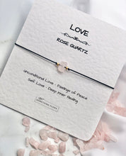 Load image into Gallery viewer, Love Rose Quartz Bracelet

