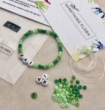 Load image into Gallery viewer, Green - DIY Personalised Bracelet Kit
