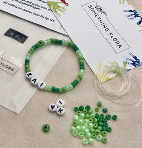 Green - DIY Personalised Bracelet Kit