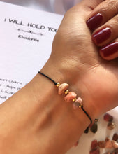 Load image into Gallery viewer, I Will Hold You Rhodonite Bracelet

