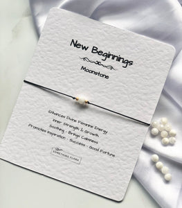 New Beginnings Moonstone Bracelet