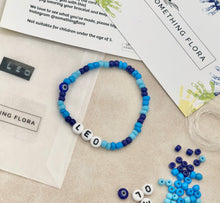 Load image into Gallery viewer, Blue Ombre - DIY Personalised Bracelet Kit
