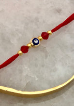 Load image into Gallery viewer, Wedding Ganneh - Ganna / Mauli Evil Eye Red Thread
