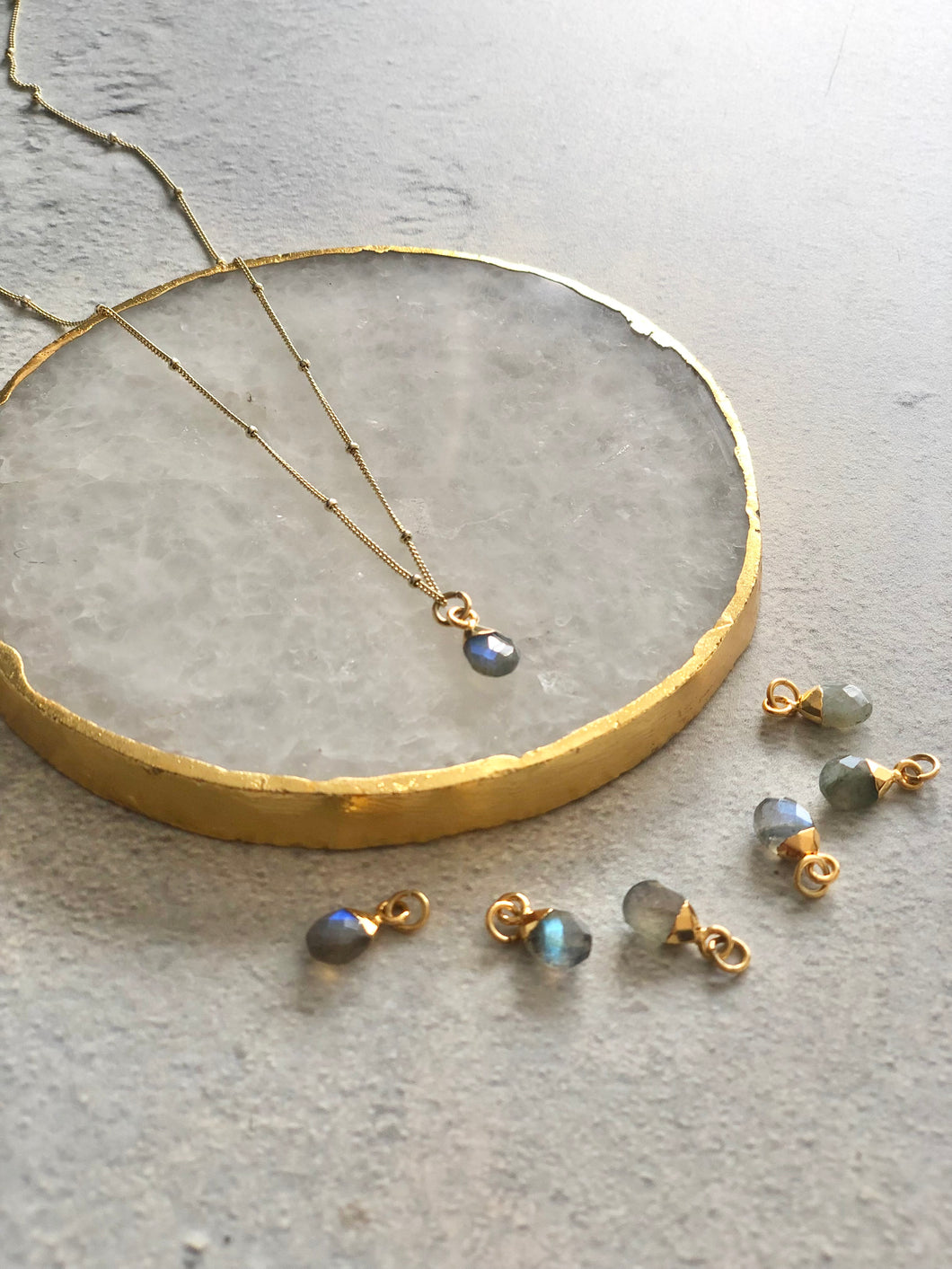 Labradorite Crystal Necklace