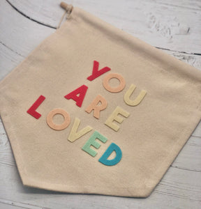 You Are Loved Wall Banner