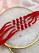 Load image into Gallery viewer, Wedding Ganneh - Ganna / Mauli Pearl Red Thread
